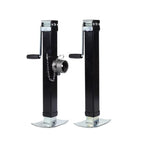 New High Quality 8000 Pound Heavy-duty Square Tube Trailer RV Jack Balance Lifting Support Leg Hitch Trailer Accessories 1