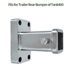 Stainless Steel Towing Square Mouth Base with 2inch Receiver for Tank400 and New Tank300 Trailer Hitch Base Car Accessories 4