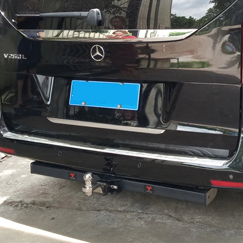 Vito V260L MPV Car Trailer Steel Rear Bumper 8000LBS Towing Bar Refit Tow Hook Trailer Hitch Camp Trailer Accessories 5