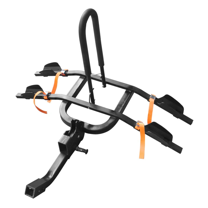 Foldable Bike Car Transport Racks Multiple Bike Car Carrying Square Mouth Quick Insertion Rear Hanging Trailer Hitch Accessories 4