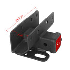 For Ford Bronco Steel Cat Tow Receiver With 2-inch Square Mouth Parts Towing Hook Vehicle Trailer Hitch Accessories Rear Bumper 3