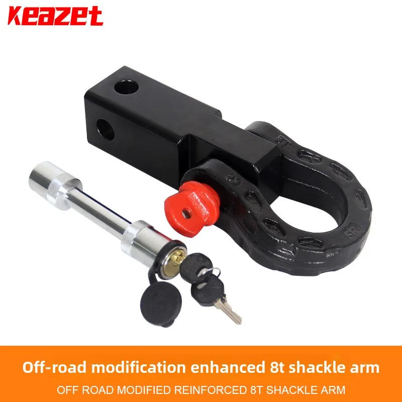 8T Rogue Hook Accessory for Off-Road Trailer Winch Steel Shackle Arm Hanging Tool New Relief Tool for Hanging Trailer Rope Hook 2