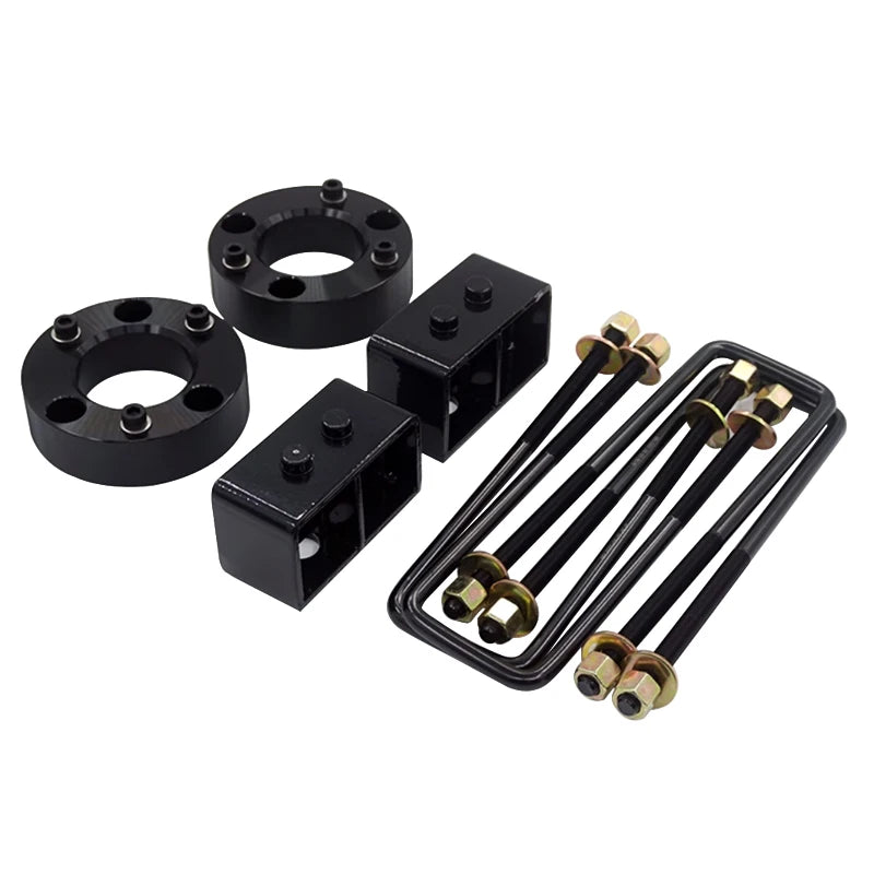 Fits for F-150 Raptor Pickup Truck 2-inch Lift Kit with Front & Rear Leaf Spring Lift Blocks Trailer Hitch Parts Car Accessories 2