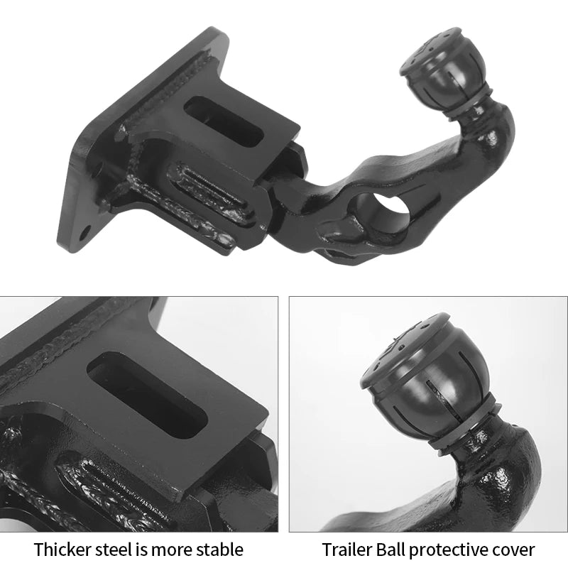 For Benz G-Class G500 Base Tow Hook Parts Trailer Hitch Accessories Non-destructive Installation Offroad G450 Towing Hook Base 4