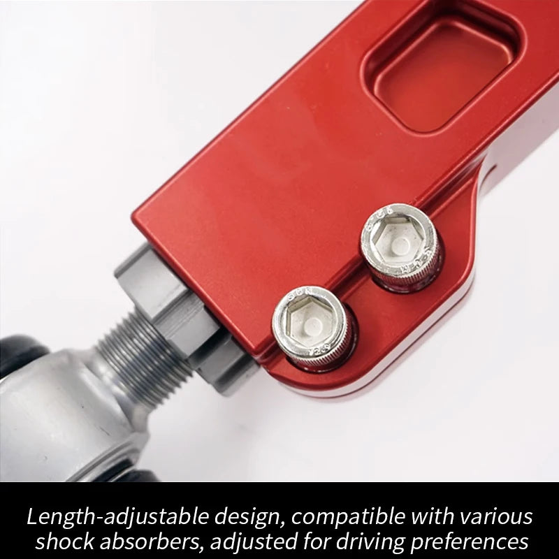 Fits for PAJERO V73 Adjustable Suspension Upper Control Arm Trailer Hitch Uniball Billet Aluminum Upper Swing Arm Accessories 6