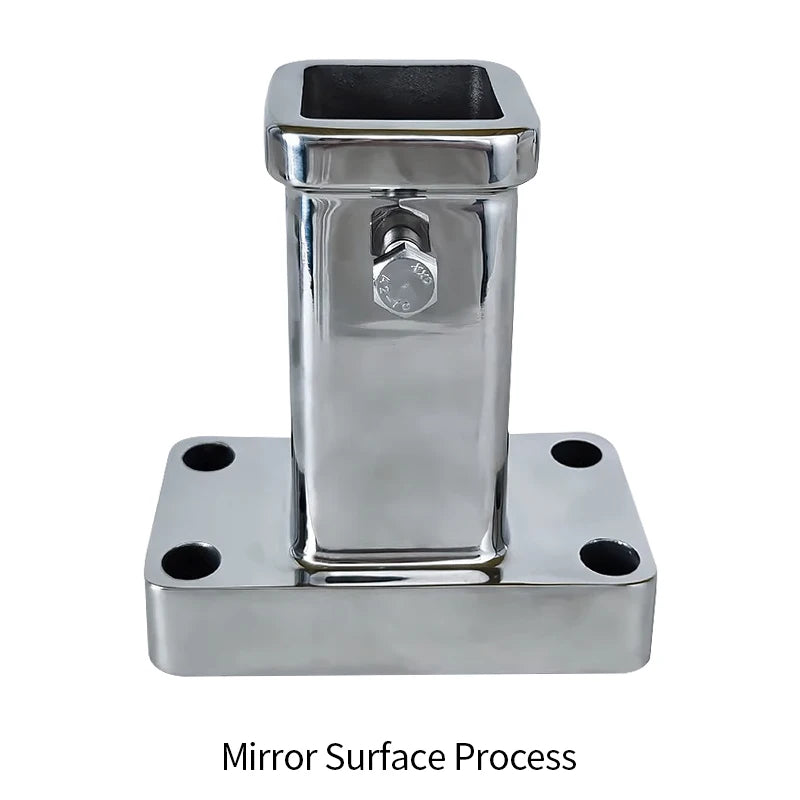 Stainless Steel Towing Square Mouth Base with 2inch Receiver for Tank400 and New Tank300 Trailer Hitch Base Car Accessories 2