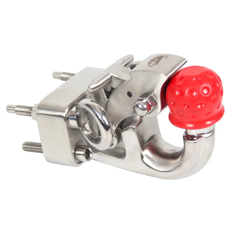 New High Quality Stainless Steel 7000lbs Capacity Trailer Ball Hook Refit Parts Hitch Camp Car Accessories for LAND 1