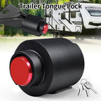 Upgraded Anti-Theft Heavy Duty 2-5/16 Inch Trailer Coupler Lock Parts Trailer Hitch RV Tongue Lock Car Universal Towing Lock OEM 1