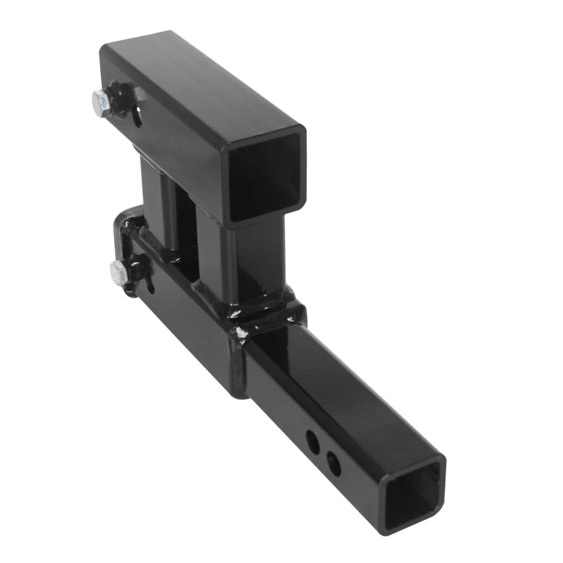 Trailer Hitch Heavy Steel Design Dual Tow Hitch Extension Receiver for a 2-inch Receiver 5