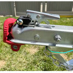 Factory Custom Ball Cover Lock Trailer Hitch Lock for RV Yacht Universal Anti-Theft Round Head Towing Coupler Security Parts OEM 5