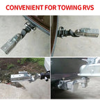 Universal 85x45mm Trailer Hitch Base with 2 Inch Towing Ball Mount for Heavy Duty Off-Road Recovery 4x4 Truck Towing Accessories 5