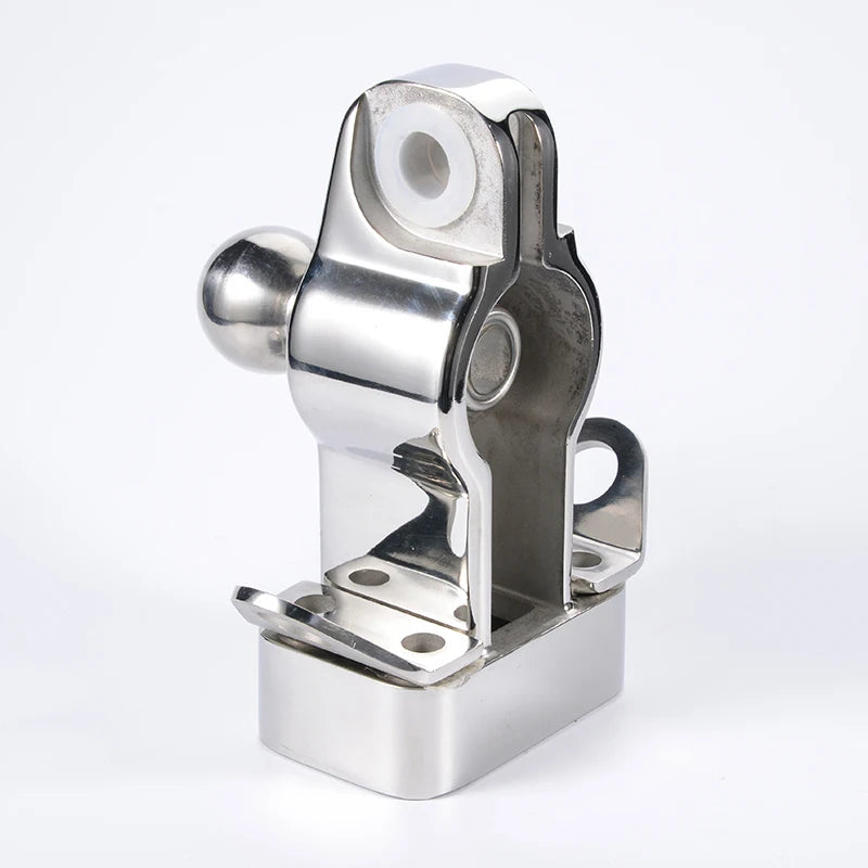 Stainless Steel Trailer Hitch Detachable U-shape Shackle With Ball Towing Off-road Refit Parts Tow Hook Accessories 3