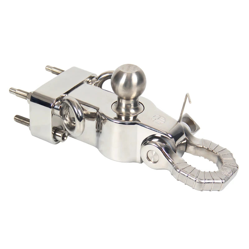LX570 Hitch Off-Road Modification Towing Hook With Shackle Connection Drag Car Trailer Hitch Camp Trailer Car Accessories 6