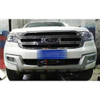For Ford Everest Steel Front Winch Tray Bracket Parts Winch Mounting Rack Holder Trailer Hitch Car Winch Cradle Accessories 6