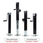 New High Quality 8000 Pound Heavy-duty Square Tube Trailer RV Jack Balance Lifting Support Leg Hitch Trailer Accessories 2