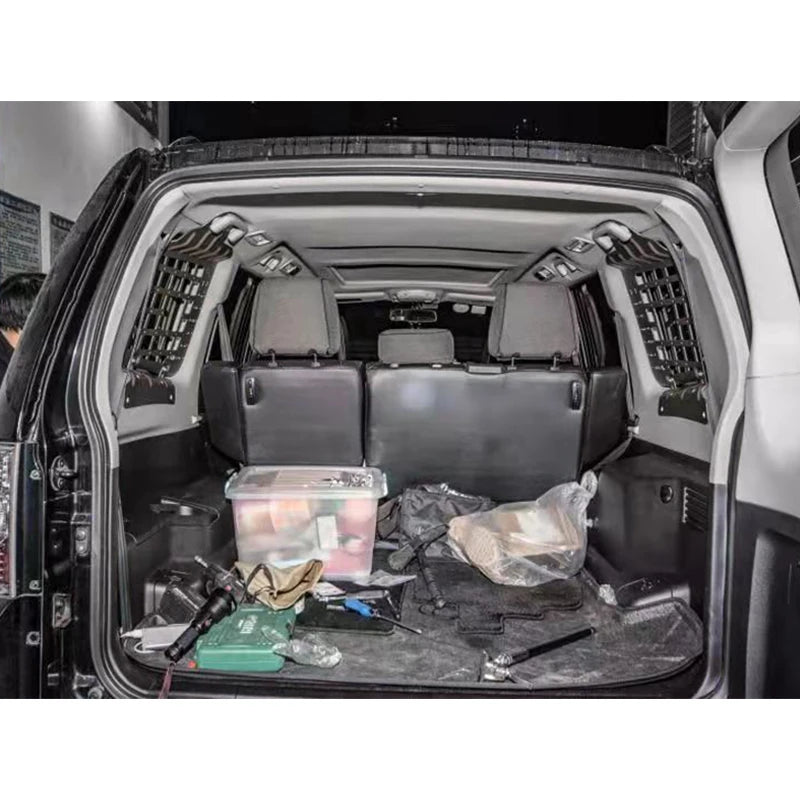 PAJERO Rear Side Windows Steel Mesh Bracket Car Interior Modification Accessories for Trailers 6