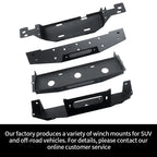 For Toyota Sequoia Front Bumper Winch Tray Bracket Parts Trailer Hitch Winch Mounting Rack Holder Car Winch Cradle Accessories 6