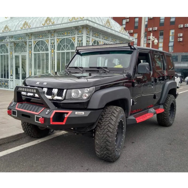 BAIC BJ40 Plus Aluminum Alloy Front/Rear Suspension Lift Spacers Kits Yellow Blue High Quality 3 Months Warranty Refit 6
