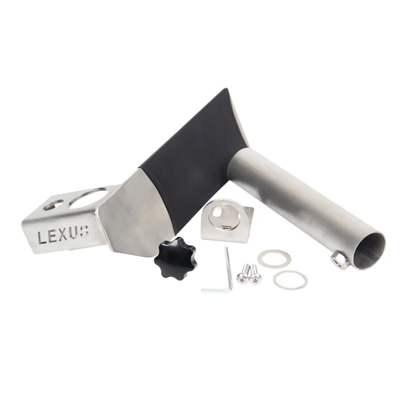 Fits GX400/460/570 Outdoor Off-road Stainless Steel Tailgate Flagpole/antenna Bracket Trailer Hitch Camp Trailer Accessories 2