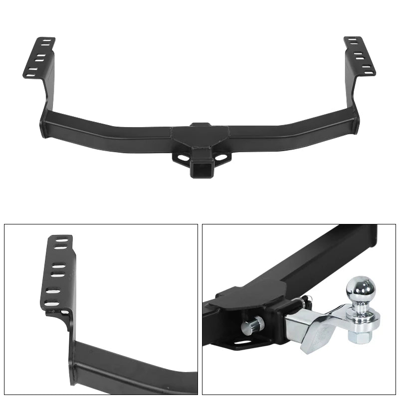 For Lexus GX400 Trailer Steel Rear Bumper Parts GX460 Car Tow bar Towing Hook Vehicle Trailer Hitch Accessories Coupling Device 3