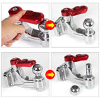 Universal Style Metal Trailer Hitch With Removable Trailer Ball Tri Color Can Choose Tow Hook Refit Parts Car Accessoriesow 6