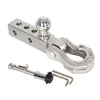 11000lbs Heavy Duty Stainless Steel Trailer Hitch with Tow Hitch with Shackle Fits 2 Inch Receiver Car Accessories 1