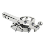 2 Inch Adjustable Chrome Plated Trailer Hitch Drop Ball Mount Heavy Duty Towing Hitch Hook for Universal SUV Pickup Accessories 5