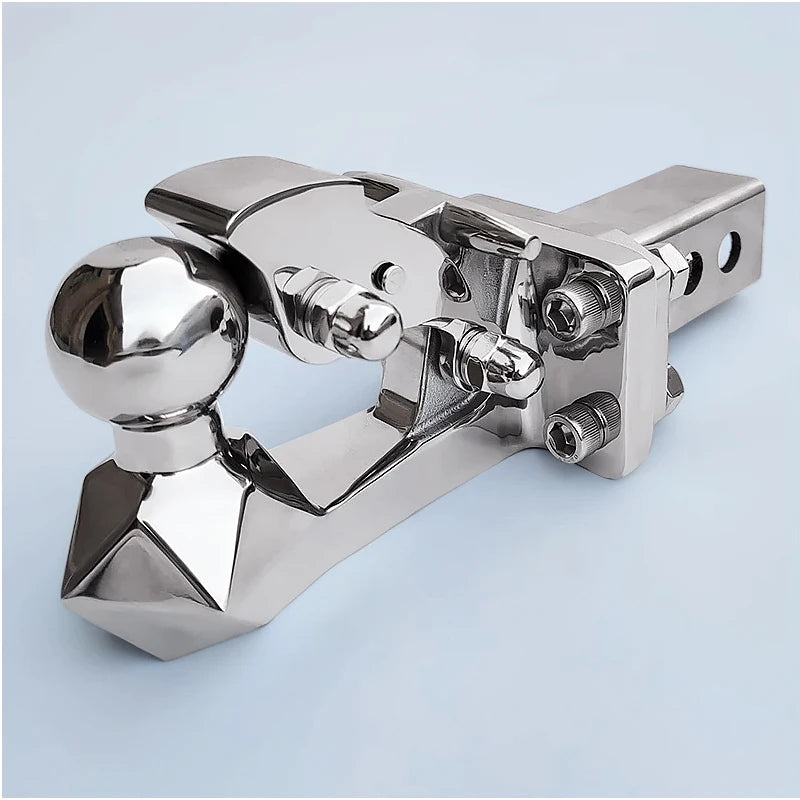 Stainless Steel Trailer Hook Match 2inch Receiver of Rear Bumper Off-road Refit Parts Trailer Hitch Arm Camping Car Accessories 6