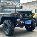 Heavy Duty Steel Black Mounted Rear Tow Hook Shackle Fits for SUV JL/JK Rescue Trailer Hitch Parts & Car Accessories 5