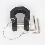 Black 7075 Aluminum Alloy Forged Trailer Hitch Bow Shackle U-hook Tow Hook Refit Partsl Off-road Car Accessoriesow 2
