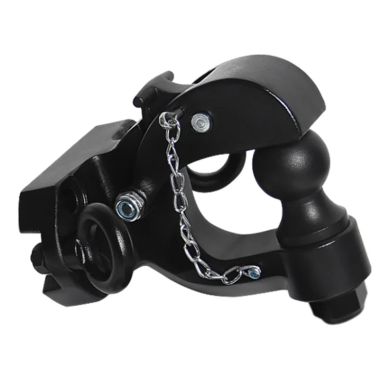 New PRADO Rear Bumper Refit Trailer Hook Heavy Duty Steel 12000lbs Max Payload Black 4