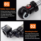 FitsWrangler JKJL LC80 4500 Steering Shock Absorber Center Return Direction Shock Absorption Trailer Hitch Parts Car Accessories 5