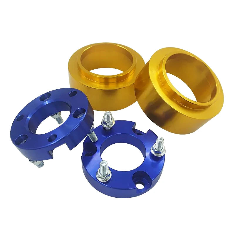 Fits for Prado LC90 LC95 2700 3400 Aluminum Alloy Front and Rear Suspension Lift Spacers Kits Trailer Hitch Car Accessories 1