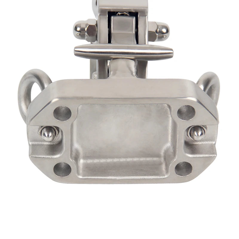 Prado Car European Style Stainless Steel OffRoad Rescue Trailer Hitch With Base Ring and Towing Ball Camp Trailer Accessories 3
