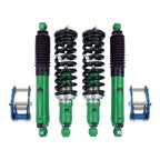 Front Rear 9-Stage Adjustable Damping Metal Green Black High Quality Shock Absorber 12-Month Warranty NAVARA Suspension 1