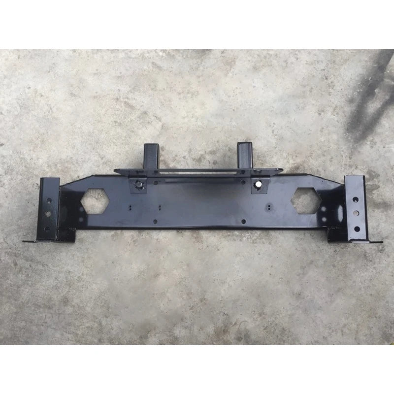 For ROEWE W5 RX8 Steel Winch Tray Bracket Front Bumper Winch Mounting Rack Holder Trailer Hitch Winch Frame Car Accessories 4