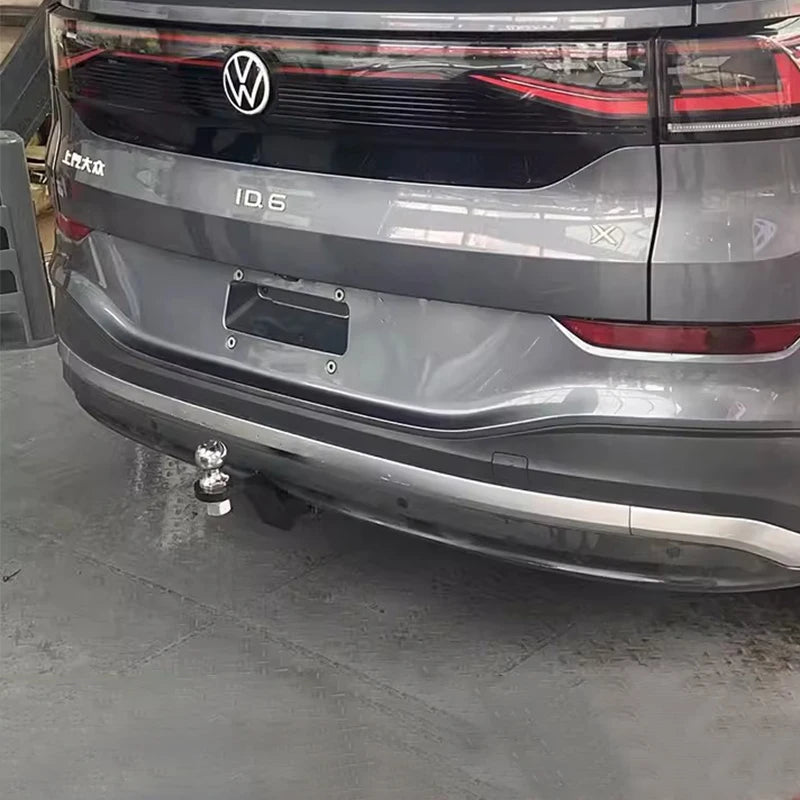 For VW ID6 Car Tow Bar Steel Trailer Rear Bumper Parts Towing Hook Vehicle Trailer Hitch Accessories Caravan Coupling Device 2