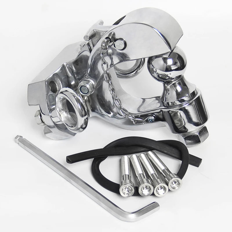 Heavy Duty Steel Electroplating Process Trailer Hitch 105x55mm Install Hole Off-road Refit Tow Hook Parts PRADO Car Accessories 5