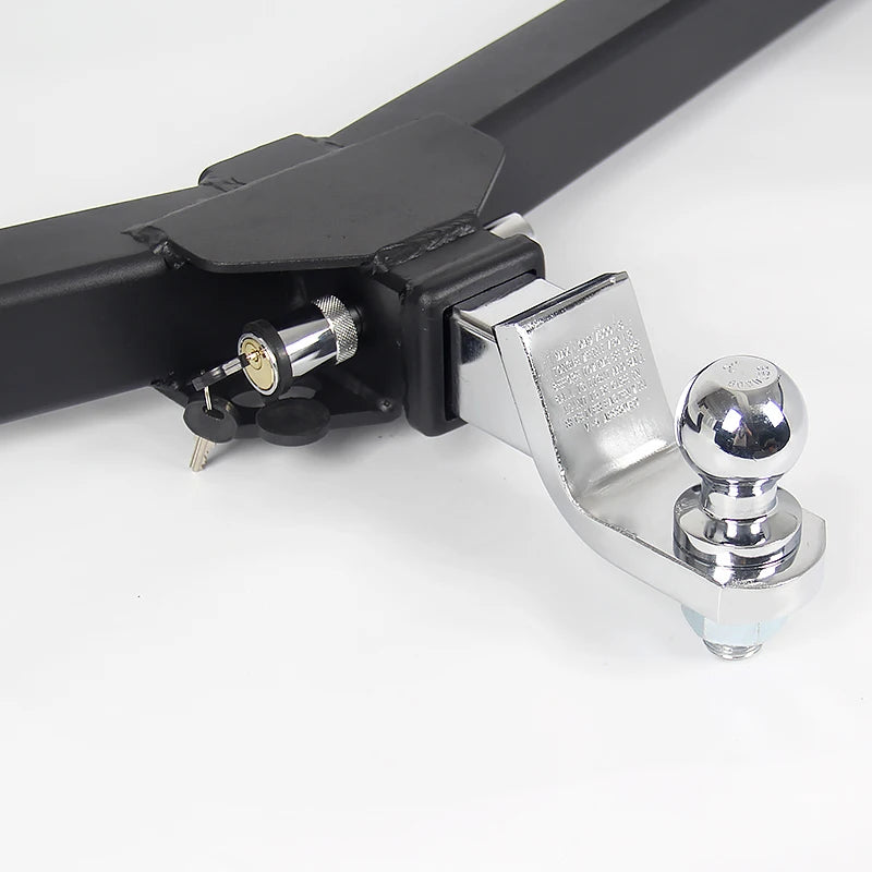 For JMC Isuzu D-MAX Pickup Truck Trailer Steel Rear Bumper Parts Car Tow bar Towing Hook Vehicle Trailer Hitch Accessories 4