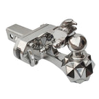Stainless Steel Trailer Hook Match 2in Receiver Handing Ring and Eagle Head Design Trailer Hitch Arm Camping Car Accessories 6