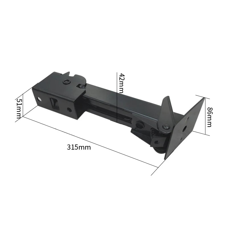 Scissor Style Small Inclined RV Support Legs, Parking Support Jacks, Brackets, RV Camp Trailer Hitch Accessories Parts 3