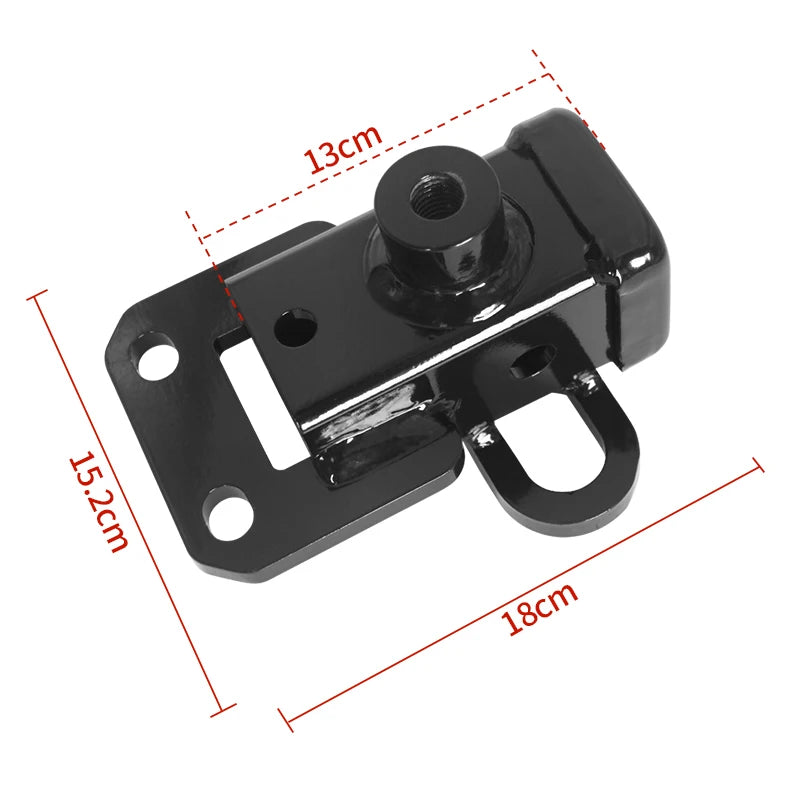 2 Inch Steel Square Receiver Trailer Hitch Parts for Ram1500 Pickup Car Tow bar Towing Hook Vehicle Trailer Hitch Accessories 6