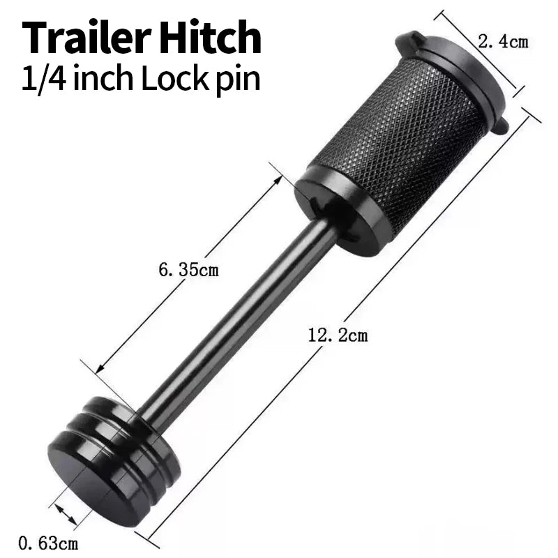 1/4 Inch Anti-Theft Trailer Coupler Lock Self-locking Car Trailer Anti-theft Lock Trailer Hitch Pin Parts & Accessory OEM 1
