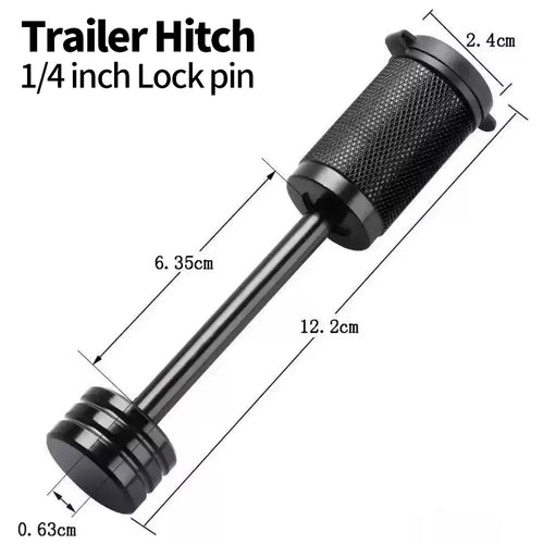 1/4 Inch Anti-Theft Trailer Coupler Lock Self-locking Car Trailer Anti-theft Lock Trailer Hitch Pin Parts & Accessory OEM 1