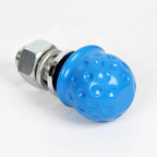 ABS 50mm 2inch Rubber Trailer Ball Head Cover Trailer Ball Head protection Cover Trailer Ball Cover Parts Trailer Hitch Tow Hook 5