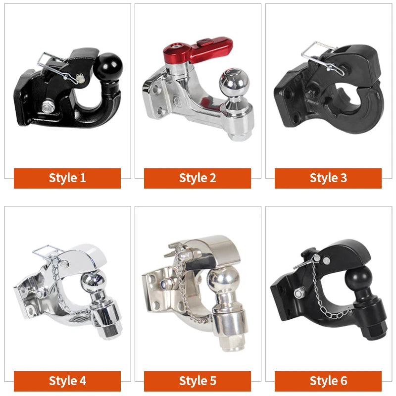 Gen 2 Haval H9 Trailer Hitch and Connection Base with Pintle Tow Hook Offroad Refit Parts Trailer Hitch Camp Trailer Accessories 6
