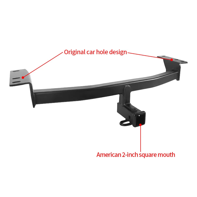 For Cadillac XT5 SUV Steel Trailer Rear Bumper Car Tow bar Towing Hook Vehicle Trailer Hitch Accessories Caravan Coupling Device 2