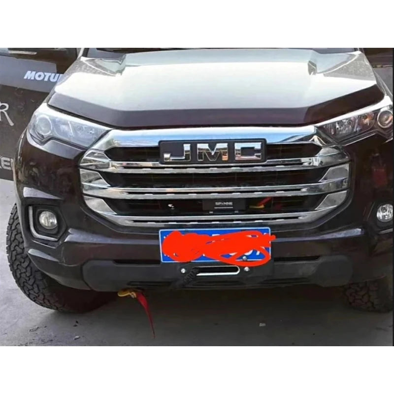 For JMC Yuhu 5 Vigus 7 YUHU 9 Steel Winch Tray Bracket Parts Trailer Hitch Winch Frame Winch Mounting Rack HolderAccessories 6