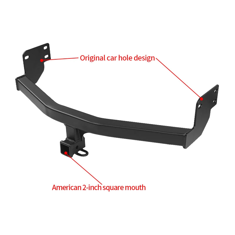 For Ford Everest Steel Trailer Rear Bumper Parts Car Tow bar Towing Hook Vehicle Trailer Hitch Accessories Coupling Device 5