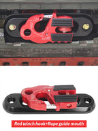 10 Inch 254MM Install Hole Aluminum Alloy Forging Winch Guide Rope Tow Hook 16000lb Trailer Hitch Car Winch Accessories 6